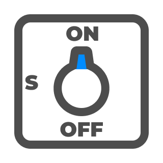 M6 PRO ON-S-OFF toggle switch glove-friendly design